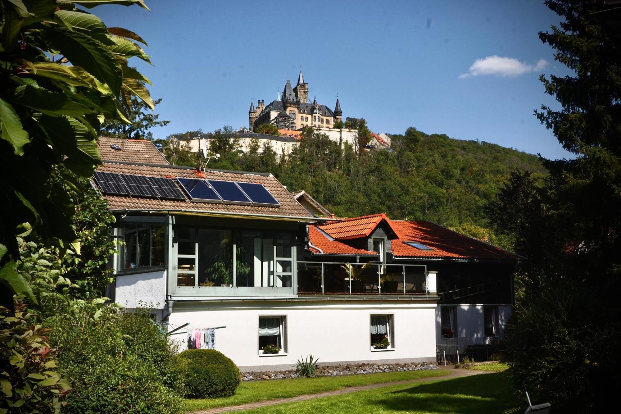 Pension Böttger Wernigerode Exteriör bild